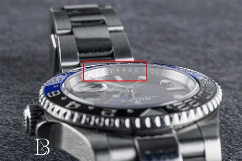 where is the rolex serial number located